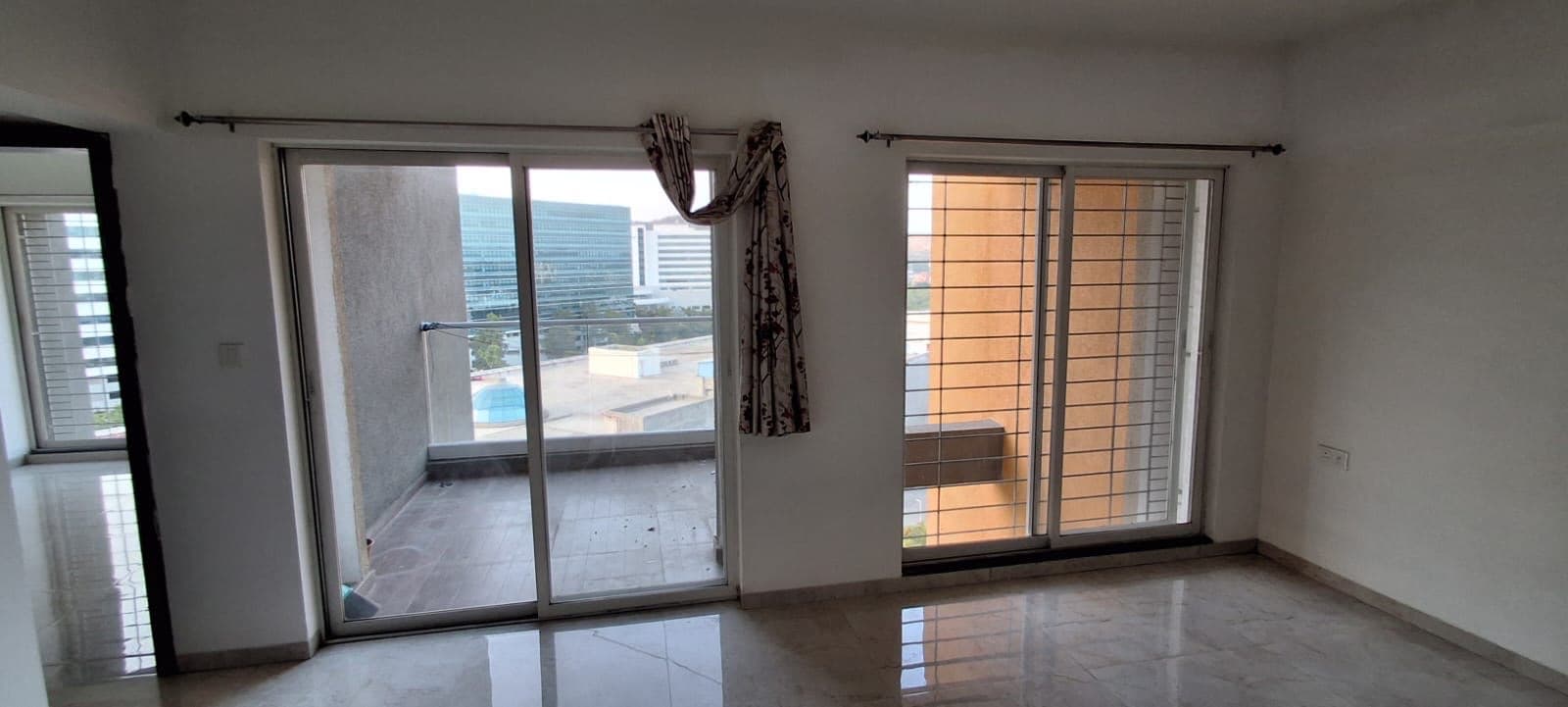 2 BHK semi furnished flat in Melange residences with modular kitchen