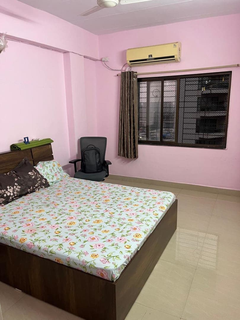 2 bhk semi-Furnished apartment for rent powai