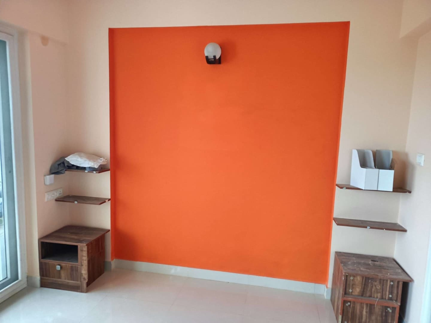 Our apartment is well-ventilated and has mosquito nets. It also has two bathrooms, and the apartment is conveniently located right next to the lift.