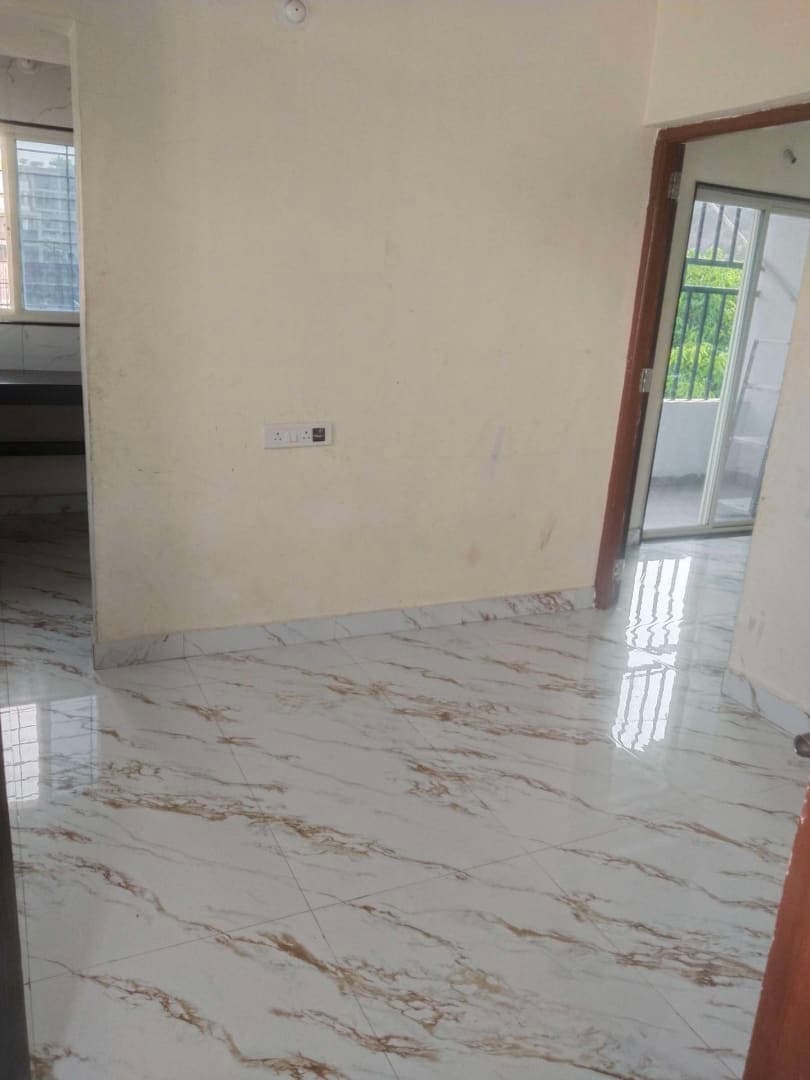 1 BHK avialable on Second floor, with spacious living room with attached balcony,